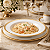 Prato Fundo Sopa Risotto Borda Dourada Ouro 22cm Porcelana Paddy Wolff - Imagem 3
