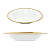 Prato Fundo Sopa Risotto Borda Dourada Ouro 22cm Porcelana Paddy Wolff - Imagem 6