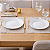 Kit 6 Pratos Rasos Jantar 26cm Cilíndrica Schmidt Porcelana Branca - Imagem 2