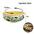 Jogo de Bowls Kit 6 Peças 620ml 15cm Siena Eucalipto Cerâmica Florarte - Imagem 8