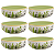 Jogo de Bowls Kit 6 Peças Tigela 620ml 15cm Siena Salgueira Cerâmica Florarte - Imagem 1