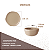 Jogo de Pratos e Bowls Kit 8 Peças Órion Cerâmica Areia Florarte - Imagem 8