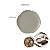Jogo de Pratos Sobremesa Kit 6 Peças Órion 20cm Cerâmica Cinza Florarte - Imagem 6