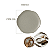 Jogo de Pratos Rasos Kit 4 Peças Órion 26cm Cerâmica Cinza Florarte - Imagem 7