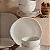 Jogo de Pratos Rasos Kit 4 Peças Órion 26cm Cerâmica Off White Florarte - Imagem 3
