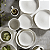 Aparelho de Jantar Kit 24 Peças Órion Cerâmica Off White Florarte - Imagem 2