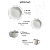 Aparelho de Jantar Kit 16 Peças Órion Cerâmica Off White Florarte - Imagem 8