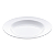 Jogo de Pratos Rasos Kit 4 Peças Basic 25cm Melamina Branco Lyor - Imagem 6