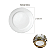 Jogo de Pratos Rasos Kit 4 Peças Clean 26cm Porcelana Lyor - Imagem 4