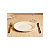 Jogo de Pratos Rasos Kit 6 Peças Clean 26cm Porcelana Lyor - Imagem 5