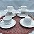 Jogo de Xícaras de Chá com Pires Kit 4 Peças Clean 220ml Porcelana Lyor - Imagem 7