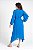 Vestido Midi Isabel Seda Azul - Imagem 3