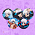 Kit com 5 Bottons Satoru Gojo - (3,5cm) Broche Alfinete - Imagem 1