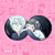 Botton Metadinha - Casal Anime (3,5cm) - Broche Alfinete (NOVOS MODELOS) - Imagem 9