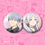 Botton Metadinha - Casal Anime (3,5cm) - Broche Alfinete (NOVOS MODELOS) - Imagem 4
