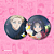Botton Metadinha - Casal Anime (3,5cm) - Broche Alfinete (NOVOS MODELOS) - Imagem 11