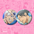 Botton Metadinha - Casal Anime (3,5cm) - Broche Alfinete (NOVOS MODELOS) - Imagem 13