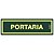 Placa S17 Portaria 20x20 - Imagem 1