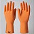 Luva Latex C/F Pal/Dd Ad Lara Esp 0,53Mm M  Plus R.Q.Mt11Bc - Ca 6110 - Sanro - Imagem 1