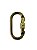 Mosquetao Oval Fech Rosca Top 9003 -  Sem Ca - Top Cintos - Imagem 1