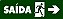 Placa Fotoluminescente S13 D 30X15 -  Sem Ca - Extinpar - Imagem 1