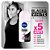 Desodorante Antitranspirante Roll On Nivea Invisible Black & White Clear 50ml - Imagem 4