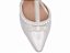 Sapato Feminino Scarpin Branco Noiva com Pérolas - Imagem 6