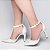 Sapato Feminino Scarpin Branco Noiva com Pérolas - Imagem 1