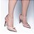 Sapato Feminino Scarpin Rose para Noiva enfeite pérolas - Imagem 8