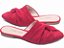 Sapatilha Mule Feminino Vermelho Tecido - Imagem 4