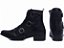 Bota Feminino Cano Curto com Zíper e Fivela - Imagem 2
