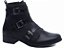 Bota Feminino Cano Curto com Zíper e Fivela - Imagem 5