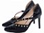 Sapato Feminino Scarpin Crocro preto - Imagem 4