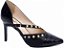 Sapato Feminino Scarpin Crocro preto - Imagem 3