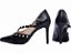 Sapato Feminino Scarpin Crocro preto - Imagem 2