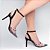 Sapato Feminino Scarpin transparente - Imagem 6