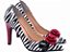 Sapato Feminino Scarpin Zebra - Imagem 5