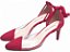 Sapato Feminino Scarpin Salto fino transparente - Imagem 2