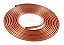 Tubo Cano De Cobre Rolo 3/16 Para Linha Freios 5 Metros Vw - Imagem 1