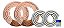 Kit Tubo Cobre 5/8 20 M + 20 M De Esponjosos + 7 Fitas Pvc - Imagem 1