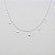 Gargantilha de prata 925 choker círculos - Imagem 1