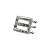 Piercing de prata 925 triplo - Imagem 1