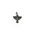 Pingente de prata 925 Candelabro - Imagem 1