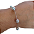 Pulseira de prata 925 bola - Imagem 2