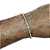 Pulseira de prata 925 corrente cadeado - Imagem 2