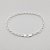 Pulseira de prata 925 corrente cadeado - Imagem 1