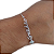 Pulseira  de prata 925 gratidão - Imagem 2