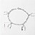 Pulseira em prata 925 ferradura balão - Imagem 2