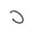 Piercing de prata 925 fio torcido - Imagem 1