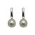 Brincos de Prata 925 com Pérolas 8mm - Elegância e Sofisticação - Imagem 1